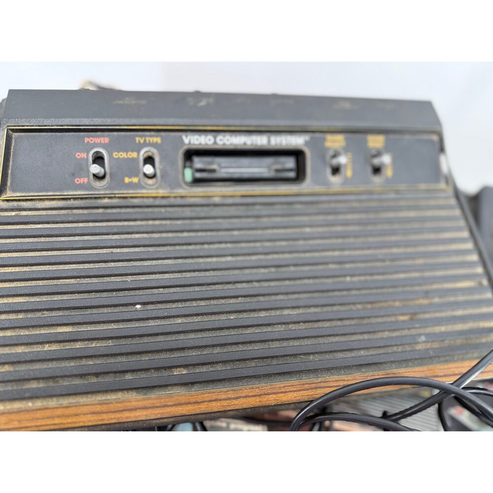 Atari 2600 Video Computer System Original Box Paddle Controllers Untested - Picture 6 of 8